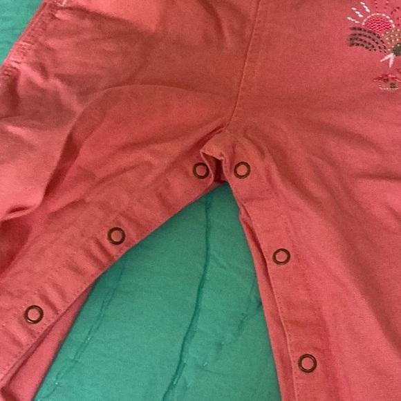 Carhartt Pink Kids Overalls - Picture 4 of 12